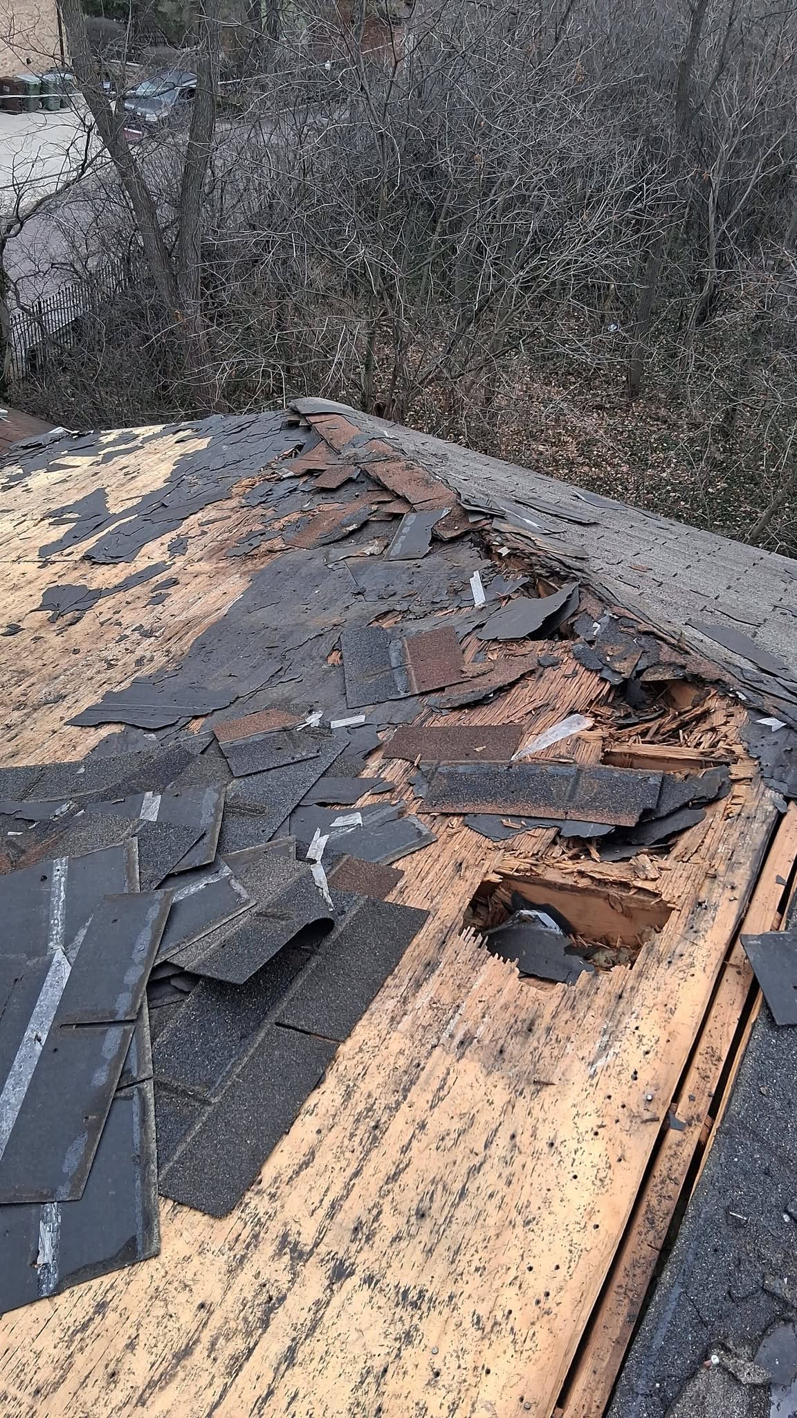 Storm Damage Repair project 1